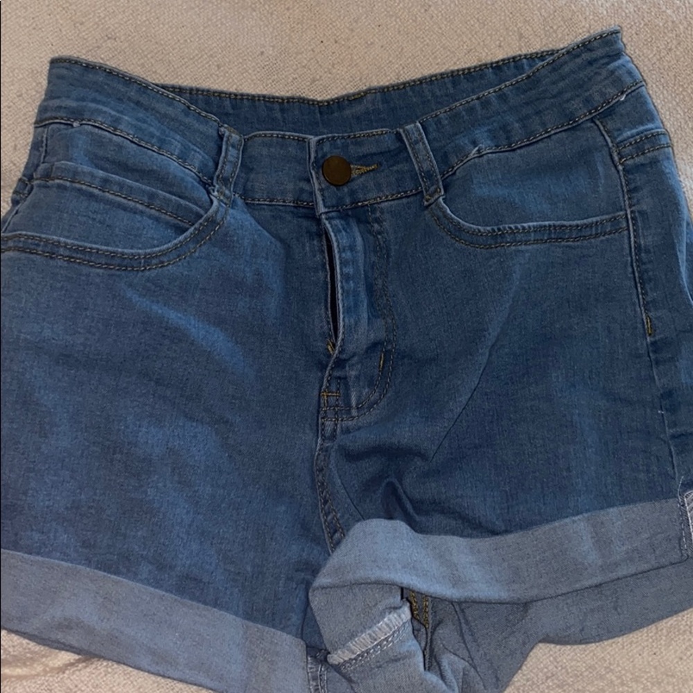 jean shorts